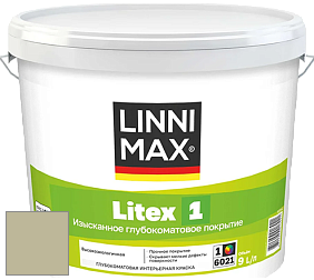 Краска LINNIMAX LITEX 1 / ЛИННИМАКС ЛИТЕКС 1 (CAPAROL SAMTEX 3) высокоэкологичная латексная краска цвет Tundra 40 