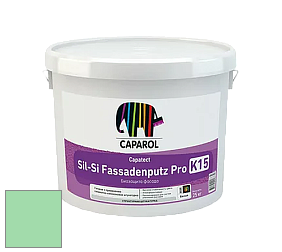 Краска Caparol Capatect Fassadenputz Sil-Si Pro / Капарол Капатек штукатурка структурная камешковая 25 кг. цвет Agave 105 