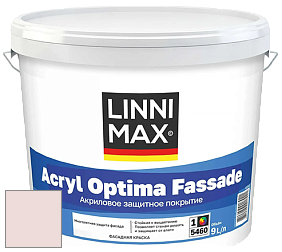 Краска LINNIMAX ACRYL OPTIMA FASSADE / ЛИННИМАКС АКРИЛ ОПТИМА ФАСАД (ALPINA) акриловая краска цвет Rose 15 