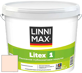 Краска LINNIMAX LITEX 1 / ЛИННИМАКС ЛИТЕКС 1 (CAPAROL SAMTEX 3) высокоэкологичная латексная краска цвет Siena 150 