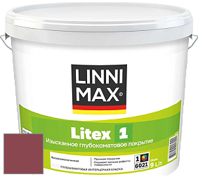 Краска LINNIMAX LITEX 1 / ЛИННИМАКС ЛИТЕКС 1 (CAPAROL SAMTEX 3) высокоэкологичная латексная краска цвет Baccara 10 