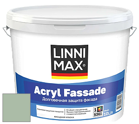 Краска LINNIMAX ACRYL FASSADE / ЛИННИМАКС АКРИЛ ФАССАДЕ (CAPAROL) акриловая фасадная краска цвет Agave 75 