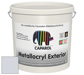 Краска Capadecor Metallocryl Exterior/Кападекор Металлакрил Экстериор шелковисто-глянцевая краска цвет Saphir 60 