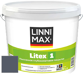 Краска LINNIMAX LITEX 1 / ЛИННИМАКС ЛИТЕКС 1 (CAPAROL SAMTEX 3) высокоэкологичная латексная краска цвет Saphir 10 