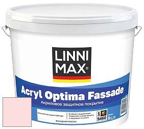 Краска LINNIMAX ACRYL OPTIMA FASSADE / ЛИННИМАКС АКРИЛ ОПТИМА ФАСАД (ALPINA) акриловая краска цвет Rose 90 