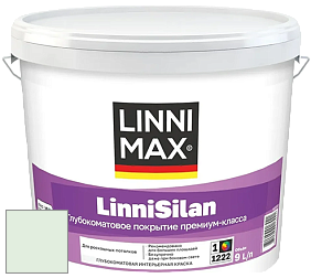 Краска LINNIMAX LinniSilan /ЛИННИМАКС ЛинниСилан (CAPAROL CAPASILAN) глубокоматовая краска цвет NCS S 0510-G10Y 