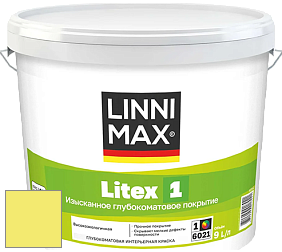 Краска LINNIMAX LITEX 1 / ЛИННИМАКС ЛИТЕКС 1 (CAPAROL SAMTEX 3) высокоэкологичная латексная краска цвет Tundra 145 