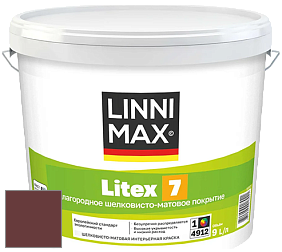 Краска LINNIMAX LITEX 7 / ЛИННИМАКС ЛИТЕКС 7  (CAPAROL SAMTEX 7) латексная краска цвет Baccara 5 