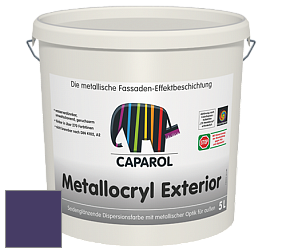 Краска Capadecor Metallocryl Exterior/Кападекор Металлакрил Экстериор шелковисто-глянцевая краска цвет Velvet 65 