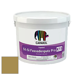 Краска Caparol Capatect Fassadenputz Sil-Si Pro / Капарол Капатек штукатурка структурная камешковая 25 кг. цвет Curcuma 40 