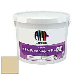 Краска Caparol Capatect Fassadenputz Sil-Si Pro / Капарол Капатек штукатурка структурная камешковая 25 кг. цвет Ginster 80 