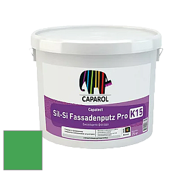 Краска Caparol Capatect Fassadenputz Sil-Si Pro / Капарол Капатек штукатурка структурная камешковая 25 кг. цвет Agave 125 