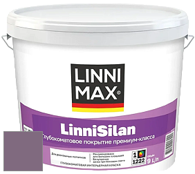 Краска LINNIMAX LinniSilan /ЛИННИМАКС ЛинниСилан (CAPAROL CAPASILAN) глубокоматовая краска цвет Viola 75 