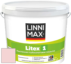 Краска LINNIMAX LITEX 1 / ЛИННИМАКС ЛИТЕКС 1 (CAPAROL SAMTEX 3) высокоэкологичная латексная краска цвет NCS S 0515-R 
