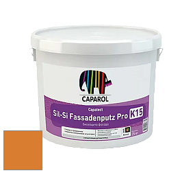 Краска Caparol Capatect Fassadenputz Sil-Si Pro / Капарол Капатек штукатурка структурная камешковая 25 кг. цвет Amber 95 