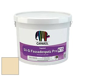 Краска Caparol Capatect Fassadenputz Sil-Si Pro / Капарол Капатек штукатурка структурная камешковая 25 кг. цвет Ginster 85 