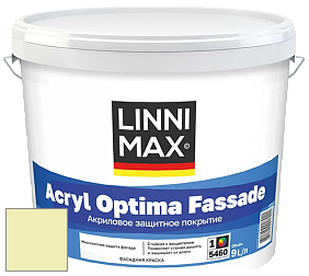 Краска LINNIMAX ACRYL OPTIMA FASSADE / ЛИННИМАКС АКРИЛ ОПТИМА ФАСАД (ALPINA) акриловая краска цвет NCS S 0520-G70Y 