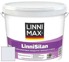 Краска LINNIMAX LinniSilan /ЛИННИМАКС ЛинниСилан (CAPAROL CAPASILAN) глубокоматовая краска цвет NCS S 0507-R60B 