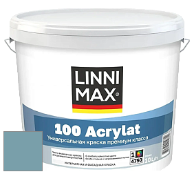 Краска LINNIMAX 100 ACRYLAT / ЛИННИМАКС 100 АКРИЛАТ (CAPAROL AMPHIBOLIN) акриловая краска цвет Arctis 105 