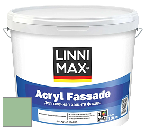 Краска LINNIMAX ACRYL FASSADE / ЛИННИМАКС АКРИЛ ФАССАДЕ (CAPAROL) акриловая фасадная краска цвет Agave 70 