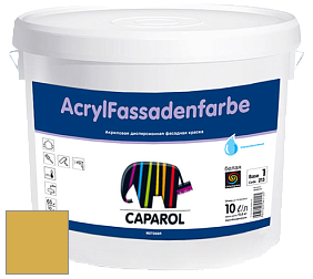 Краска CAPAROL AcrylFassadenfarbe PRO/Капарол Акрилфассаденфарбе ПРО матовая краска цвет Curcuma 70 