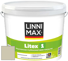 Краска LINNIMAX LITEX 1 / ЛИННИМАКС ЛИТЕКС 1 (CAPAROL SAMTEX 3) высокоэкологичная латексная краска цвет Tundra 45 