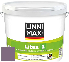 Краска LINNIMAX LITEX 1 / ЛИННИМАКС ЛИТЕКС 1 (CAPAROL SAMTEX 3) высокоэкологичная латексная краска цвет Viola 75 