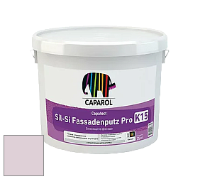Краска Caparol Capatect Fassadenputz Sil-Si Pro / Капарол Капатек штукатурка структурная камешковая 25 кг. цвет Viola 55 