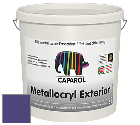 Краска Capadecor Metallocryl Exterior/Кападекор Металлакрил Экстериор шелковисто-глянцевая краска цвет Velvet 95 
