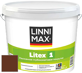 Краска LINNIMAX LITEX 1 / ЛИННИМАКС ЛИТЕКС 1 (CAPAROL SAMTEX 3) высокоэкологичная латексная краска цвет Rubin 25 