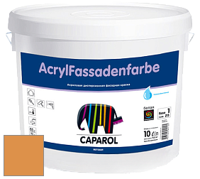 Краска CAPAROL AcrylFassadenfarbe PRO/Капарол Акрилфассаденфарбе ПРО матовая краска цвет Amber 100 