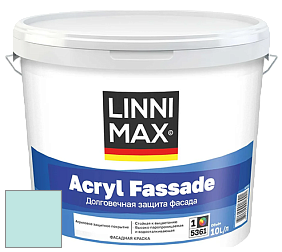 Краска LINNIMAX ACRYL FASSADE / ЛИННИМАКС АКРИЛ ФАССАДЕ (CAPAROL) акриловая фасадная краска цвет NCS S 0520-B50G 