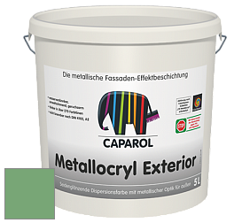 Краска Capadecor Metallocryl Exterior/Кападекор Металлакрил Экстериор шелковисто-глянцевая краска цвет Agave 100 