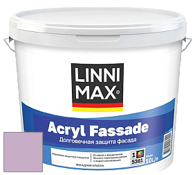 Краска LINNIMAX ACRYL FASSADE / ЛИННИМАКС АКРИЛ ФАССАДЕ (CAPAROL) акриловая фасадная краска цвет Viola 85 