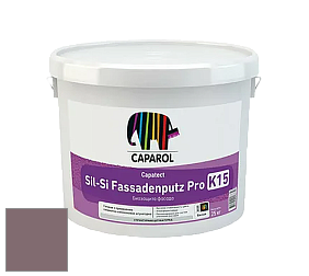 Краска Caparol Capatect Fassadenputz Sil-Si Pro / Капарол Капатек штукатурка структурная камешковая 25 кг. цвет Flamenco 35 