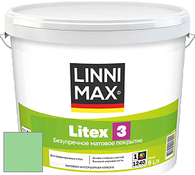 Краска LINNIMAX LITEX 3 / ЛИННИМАКС ЛИТЕКС 3 (ALPINA PREMIUM WAND) латексная краска цвет Agave 145 
