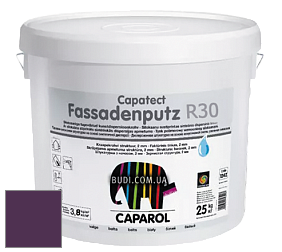 Краска СAPAROL Capatect-Fassadenputz R 30/Капарол Фассаденпутц Р30 дисперсионные структурные штукатурки цвет Viola 95 