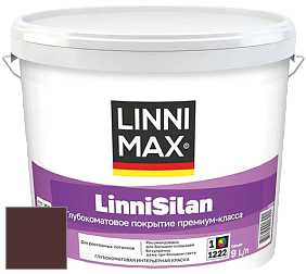 Краска LINNIMAX LinniSilan /ЛИННИМАКС ЛинниСилан (CAPAROL CAPASILAN) глубокоматовая краска цвет Barolo 5 