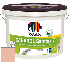 Краска CAPAROL Samtex 7 E.L.F. / КАПАРОЛ Самтекс 7 шелковисто-матовая краска цвет Aprico 80 