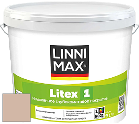 Краска LINNIMAX LITEX 1 / ЛИННИМАКС ЛИТЕКС 1 (CAPAROL SAMTEX 3) высокоэкологичная латексная краска цвет Amber 55 
