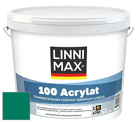 Краска LINNIMAX 100 ACRYLAT / ЛИННИМАКС 100 АКРИЛАТ (CAPAROL AMPHIBOLIN) акриловая краска цвет Verdo 30 