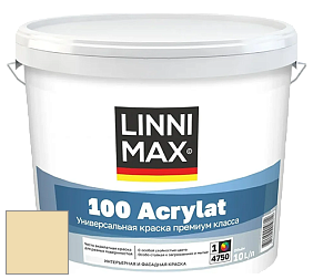 Краска LINNIMAX 100 ACRYLAT / ЛИННИМАКС 100 АКРИЛАТ (CAPAROL AMPHIBOLIN) акриловая краска цвет Curry 80 
