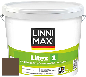 Краска LINNIMAX LITEX 1 / ЛИННИМАКС ЛИТЕКС 1 (CAPAROL SAMTEX 3) высокоэкологичная латексная краска цвет Amber 5 