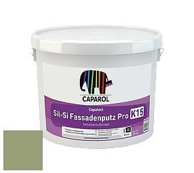 Краска Caparol Capatect Fassadenputz Sil-Si Pro / Капарол Капатек штукатурка структурная камешковая 25 кг. цвет Jade 100 