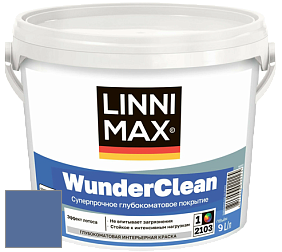 Краска LINNIMAX (CAPAROL) WUNDERCLEAN / ЛИННИМАКС ВУНДЕРКЛИН краска премиум-класса цвет Saphir 100 