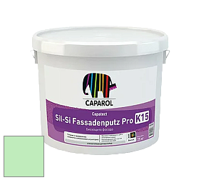 Краска Caparol Capatect Fassadenputz Sil-Si Pro / Капарол Капатек штукатурка структурная камешковая 25 кг. цвет Agave 150 