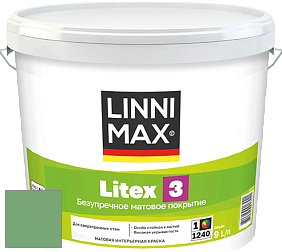 Краска LINNIMAX LITEX 3 / ЛИННИМАКС ЛИТЕКС 3 (ALPINA PREMIUM WAND) латексная краска цвет Agave 100 