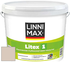 Краска LINNIMAX LITEX 1 / ЛИННИМАКС ЛИТЕКС 1 (CAPAROL SAMTEX 3) высокоэкологичная латексная краска цвет Siena 50 