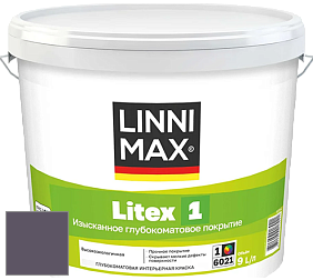 Краска LINNIMAX LITEX 1 / ЛИННИМАКС ЛИТЕКС 1 (CAPAROL SAMTEX 3) высокоэкологичная латексная краска цвет Velvet 10 