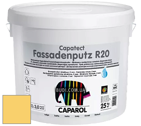 Краска CAPAROL Capatect-Fassadenputz R 20/Капарол Фассаденпутц Р20 структурная штукатурка цвет Ginster 140 